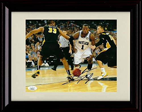 Framed 8x10 Shelvin Mack - Butler Bulldogs - Autograph Replica Print Framed Print - College Basketball FSP - Framed   