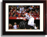Unframed Mike Trout - Going Deep - Autograph Replica Print Unframed Print - Baseball FSP - Unframed   