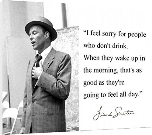 Floating Canvas Wall Art:  Frank Sinatra Autograph Print Floating Canvas - Music FSP - Floating Canvas   