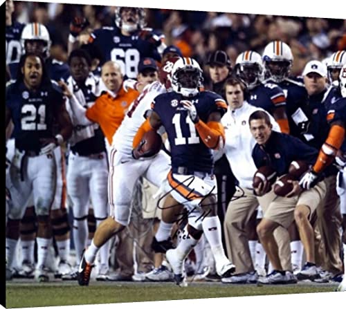 Chris Davis Floating Canvas Wall Art - Kick 6 - Auburn Tigers Floating Canvas - College Football FSP - Floating Canvas   