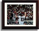 Stetson Bennett - Championship Celebration - Georgia Football - Framed 8x10 8x10 Print Framed Print - College Football FSP - Framed   