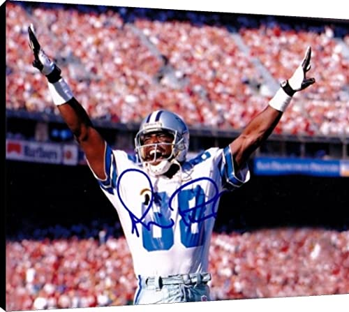 Michael Irvin Floating Canvas Wall Art - Super Bowl Touchdown Floating Canvas - Pro Football FSP - Floating Canvas   