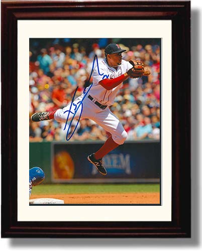 Framed 8x10 Xander Bogarts Turning Two Autograph Replica Print Framed Print - Baseball FSP - Framed   