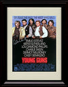 16x20 Framed Young Guns - Emilio Estevez Autograph Replica Print Gallery Print - Movies FSP - Gallery Framed   
