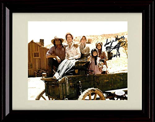 8x10 Framed Melissa Gilbert - Little House on the Prairie - Autograph Replica Print Framed Print - Television FSP - Framed   