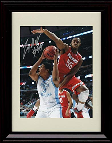 Framed 8x10 Trey McDonald - Ohio State Buckeyes - Autograph Replica Print Framed Print - College Basketball FSP - Framed   