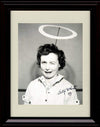 Unframed Betty White Autograph Replica Print - Heart Black and White Unframed Print - Television FSP - Unframed   