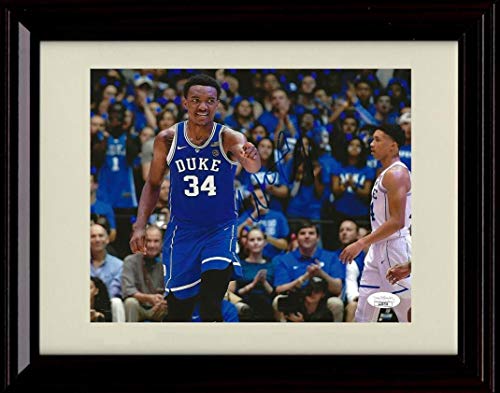 Framed 8x10 Wendell Carter - Duke Blue Devils - Autograph Replica Print Framed Print - College Basketball FSP - Framed   
