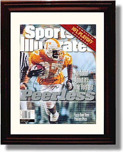 Framed 8x10 Tennessee Vols 1998"The Vols are Peerless Price Autograph Promo SI Print Framed Print - College Football FSP - Framed   