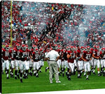 Bob Stoops Canvas Wall Art - Leading the Charge - Oklahoma Sooners Canvas - College Football FSP - Canvas   