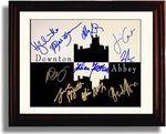 8x10 Framed Downton Abbey - Promo - Cast Signatures - Autograph Replica Print Framed Print - Television FSP - Framed   