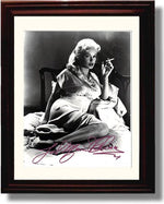 8x10 Framed Mamie Van Doren Autograph Replica Print Framed Print - Movies FSP - Framed   