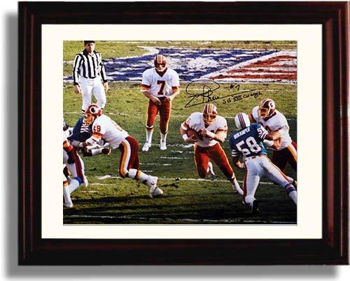 8x10 Framed Joe Theisman - Washington Football Club Autograph Promo Print Framed Print - Pro Football FSP - Framed   