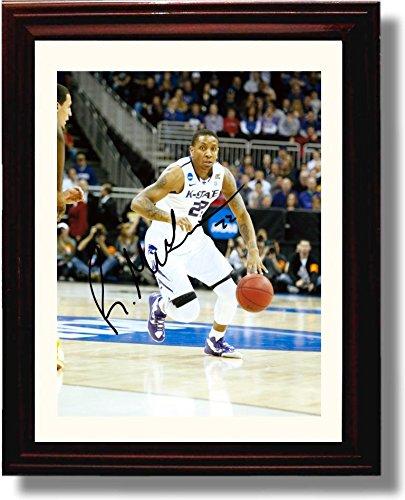 Framed 8x10 Rodney McGruder Autograph Promo Print - Kansas State Wildcats Framed Print - College Basketball FSP - Framed   