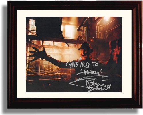 Framed Robert Englund Autograph Promo Print - Nightmare on Elm Street Framed Print - Movies FSP - Framed   