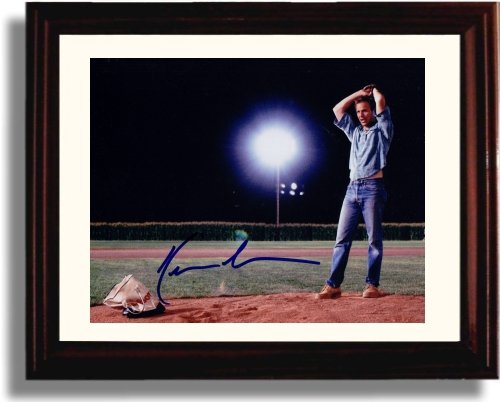 8x10 Framed Kevin Costner Autograph Promo Print - Field of Dreams Framed Print - Movies FSP - Framed   