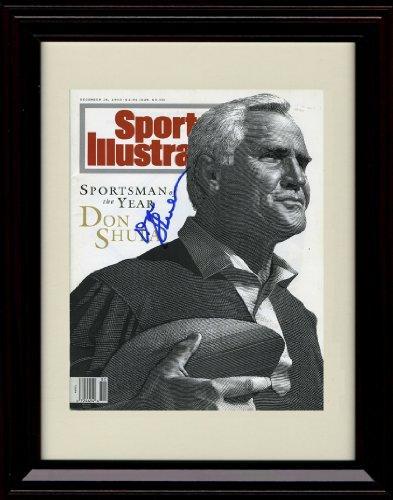 16x20 Framed Don Shula - Miami Dolphins SI SoY Autograph Promo Print Gallery Print - Pro Football FSP - Gallery Framed   