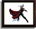 Framed Chris Hemsworth Autograph Promo Print - Thor Framed Print - Movies FSP - Framed   