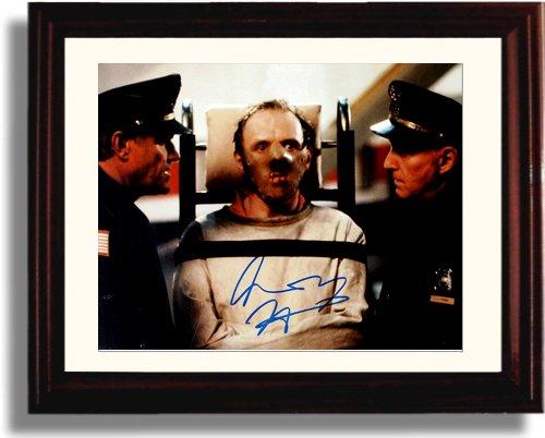 8x10 Framed Anthony Hopkins Autograph Promo Print - The Silence of the Lambs Framed Print - Movies FSP - Framed   