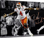 Floating Canvas Wall Art: Deshawn Watson - Clemson Football "Championship Celebration" Autograph Promo Floating Canvas - College Football FSP - Floating Canvas   