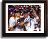 8x10 Framed Aaron Rodgers & Clay Matthews- Green Bay Packers "Championship Belt & Trophy" Autograph R... Framed Print - Pro Football FSP - Framed   