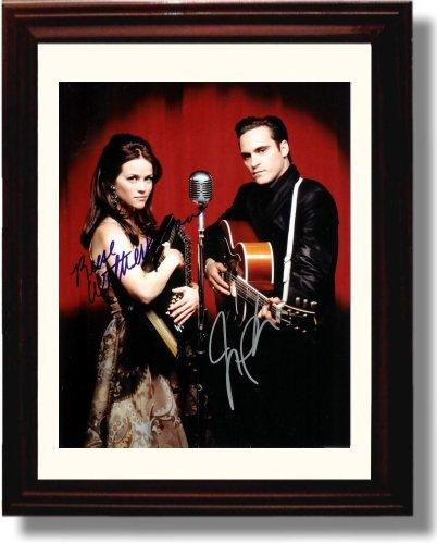 Framed Cast of Walk the Line Autograph Promo Print - Walk the Line Framed Print - Movies FSP - Framed   