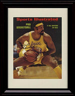 8x10 Framed Wilt Chamberlain SI Autograph Promo Print - Lakers World Champs! Framed Print - Pro Basketball FSP - Framed   