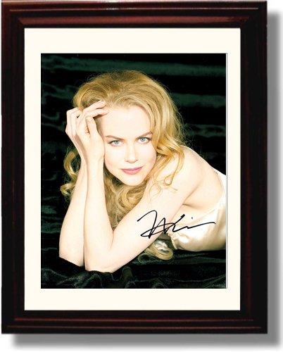8x10 Framed Nicole Kidman Autograph Promo Print Framed Print - Movies FSP - Framed   