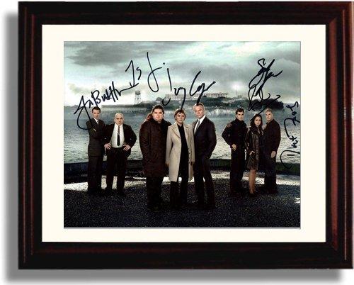 16x20 Framed Alcatraz Autograph Promo Print - Cast Signed Gallery Print - Television FSP - Gallery Framed   