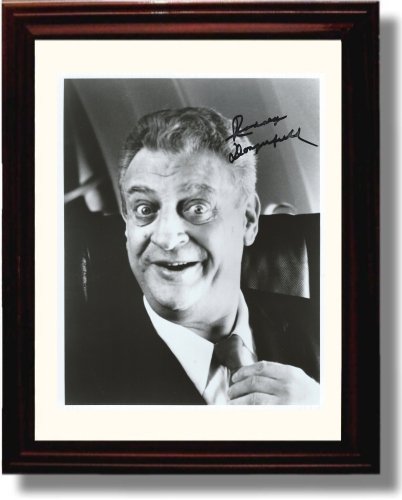 8x10 Framed Rodney Dangerfield Autograph Promo Print Framed Print - Movies FSP - Framed   