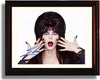Unframed Elvira - Shock - Autograph Promo Print - Cassandra Peterson Unframed Print - Television FSP - Unframed   