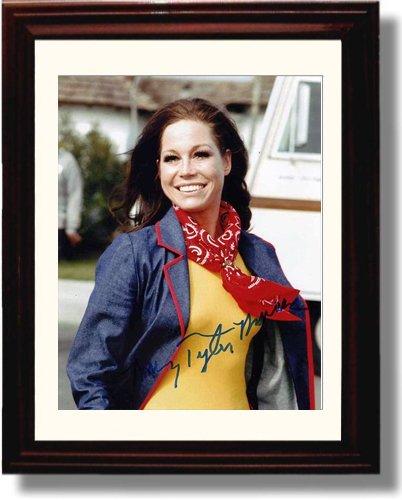 8x10 Framed Mary Tyler Moore Autograph Promo Print - On the Go Portrait Framed Print - Television FSP - Framed   