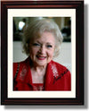 Framed Betty White Autograph Promo Print Framed Print - Television FSP - Framed   