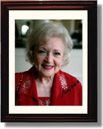 Framed Betty White Autograph Promo Print Framed Print - Television FSP - Framed   