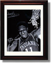 16x20 Framed Isiah Thomas - Indiana Hoosiers "Cutting the Net" Autograph Promo Print Gallery Print - College Basketball FSP - Gallery Framed   
