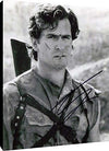 Floating Canvas Wall Art:  Bruce Campbell Evil Dead Autograph Print Floating Canvas - Movies FSP - Floating Canvas   