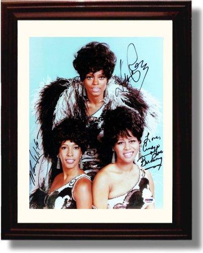 8x10 Framed Supremes Autograph Promo Print Framed Print - Music FSP - Framed   