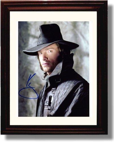Framed Hugh Jackman Autograph Promo Print - VanHelsing Framed Print - Movies FSP - Framed   