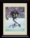 8x10 Framed Walter Payton - Chicago Bears "Sweetness" Autograph Promo Print - HoF RB Framed Print - Pro Football FSP - Framed   