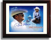 16x20 Framed Bum Phillips - Houston Oilers Autograph Promo Print Gallery Print - Pro Football FSP - Gallery Framed   