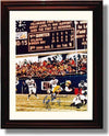 8x10 Framed Brett Favre - Green Bay Packers Autograph Promo Print - Winning TD Framed Print - Pro Football FSP - Framed   