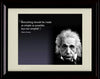 8x10 Framed Albert Einstein Quote - Simple Design Framed Print - Other FSP - Framed   