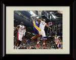 16x20 Framed Chuck Hayes Autograph Replica Print - Blocking Shot - Raptors Gallery Print - Pro Basketball FSP - Gallery Framed   