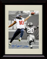 16x20 Framed Deandre Hopkins Autograph Replica Print - One Handed Catch Spotlight Gallery Print - Pro Football FSP - Gallery Framed   