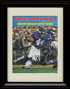 8x10 Framed Chuck Foreman - Minnesota Vikings SI Autograph Promo Print - 10/18/1976 ... Framed Print - Pro Football FSP - Framed   