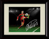 16x20 Framed Cristiano Ronaldo - Red Jersey Autograph Promo Print Gallery Print - Soccer FSP - Gallery Framed   