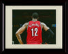 16x20 Framed Lamarcus Aldridge Autograph Replica Print - Back View - Portland Trailblazers Gallery Print - Pro Basketball FSP - Gallery Framed   