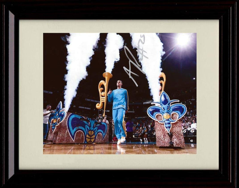 16x20 Framed Austin Rivers Autograph Replica Print - Walking On Court - Clippers Gallery Print - Pro Basketball FSP - Gallery Framed   