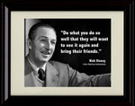 8x10 Framed Walt Disney Quote - Success Framed Print - Other FSP - Framed   