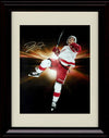 8x10 Framed Dylan Larkin Autograph Replica Print - Red Wings Framed Print - Hockey FSP - Framed   
